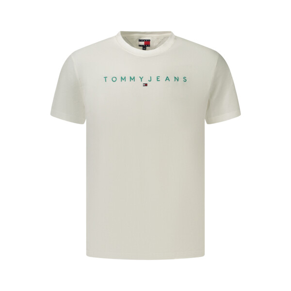 Tommy Hilfiger Ανδρικό Λευκό T-shirt με στρογγυλή λαιμόκοψη