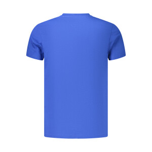Tommy Hilfiger ανδρικό t-shirt σε μπλε χρώμα με print λογότυπο
