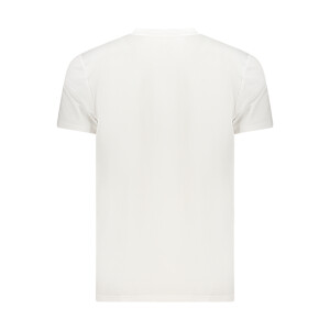 LOTTO Ανδρικό Λευκό T-shirt με στρογγυλή λαιμόκοψη και λογότυπο