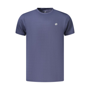 LOTTO ανδρικό t-shirt σε μπλε χρώμα με στρογγυλή λαιμόκοψη και λογότυπο