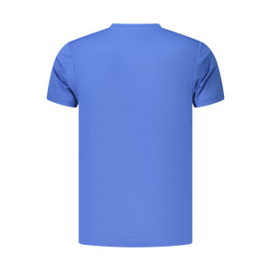 LOTTO Ανδρικό Μπλε T-shirt με στρογγυλή λαιμόκοψη και print