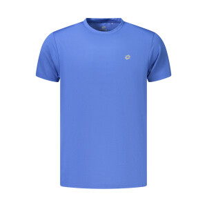 LOTTO Ανδρικό Μπλε T-shirt με στρογγυλή λαιμόκοψη και print