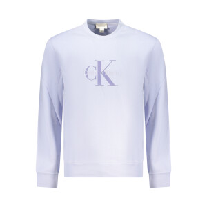 Calvin Klein Ανδρικό Μωβ Φούτερ με Φερμουάρ