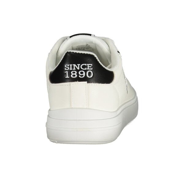 U.S. POLO ASSN.. ανδρικά λευκά sneakers με κορδόνια
