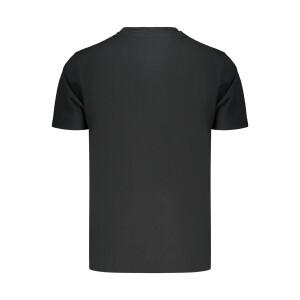 CONVERSE Ανδρικό Μαύρο T-shirt με στρογγυλή λαιμόκοψη και λογότυπο