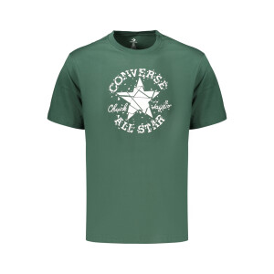 CONVERSE Ανδρικό Πράσινο T-shirt με print λογότυπο