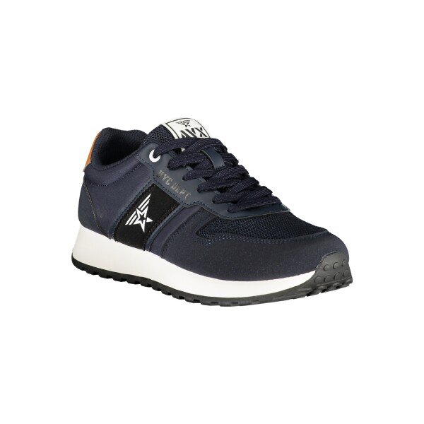 AVIREX Ανδρικά Μπλε Sneakers με κορδόνια και λογότυπο