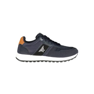 AVIREX Ανδρικά Μπλε Sneakers με κορδόνια και λογότυπο