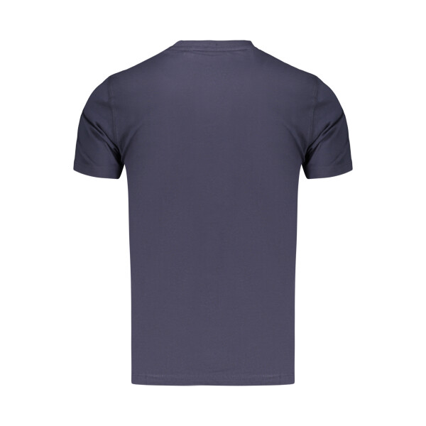 BACI&ABBRACCI Ανδρικό Μπλε T-shirt με στρογγυλή λαιμόκοψη και λογότυπο