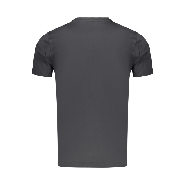 BACI&ABBRACCI Ανδρικό Μαύρο T-shirt με στρογγυλή λαιμόκοψη και λογότυπο