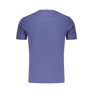 BACI&ABBRACCI Ανδρικό Μπλε T-shirt με στρογγυλή λαιμόκοψη