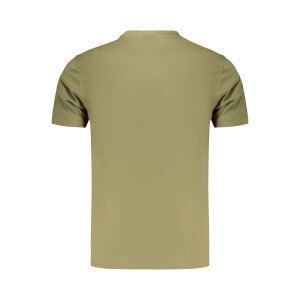 BACI&ABBRACCI Ανδρικό Πράσινο T-shirt με στρογγυλή λαιμόκοψη και λογότυπο