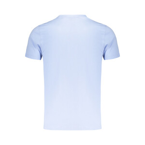 BACI&ABBRACCI Ανδρικό Μπλε T-shirt με στρογγυλή λαιμόκοψη