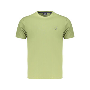 BACI&ABBRACCI Ανδρικό Πράσινο T-shirt με στρογγυλή λαιμόκοψη