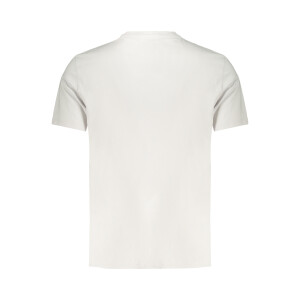 Calvin Klein ανδρικό γκρι t-shirt με στρογγυλή λαιμόκοψη και λογότυπο