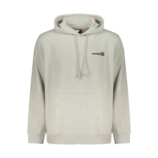 Tommy Hilfiger Ανδρικό Γκρι Φούτερ με Φερμουάρ