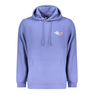 Tommy Hilfiger Ανδρικό Μπλε Φούτερ με Φερμουάρ