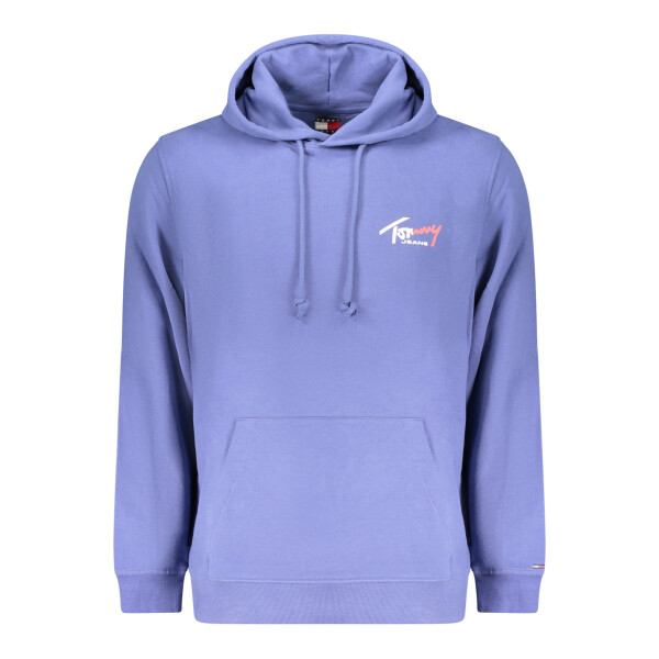 Tommy Hilfiger Ανδρικό Μπλε Φούτερ με Φερμουάρ