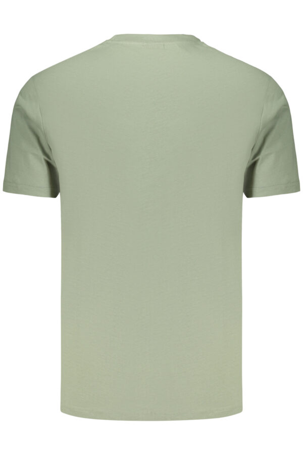 LOTTO Ανδρικό Πράσινο T-shirt με στρογγυλή λαιμόκοψη και λογότυπο