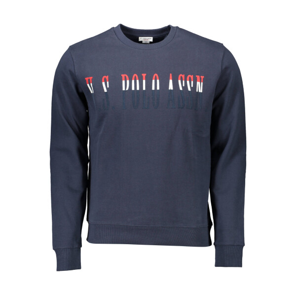 U.S. POLO ASSN.. Ανδρικό Μπλε Φούτερ με Φερμουάρ