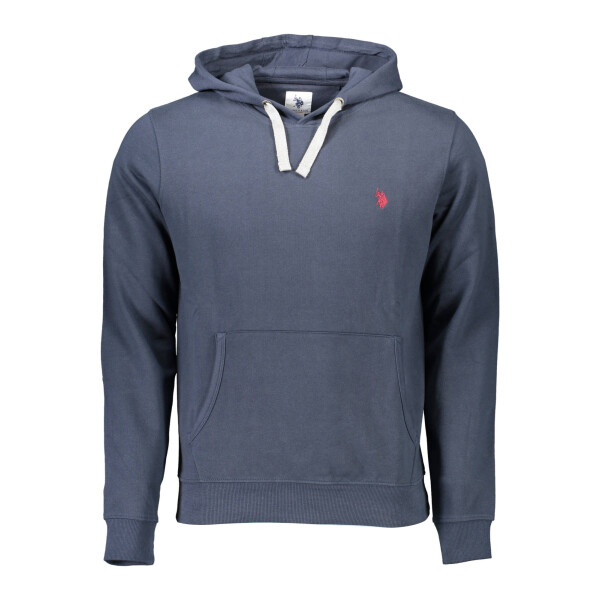U.S. POLO ASSN.. Ανδρικό Μπλε Φούτερ με Φερμουάρ